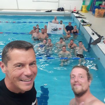 Reprise des entraînements piscine au CPAC